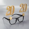 Party-Brille mit goldenen Zahlen - 20