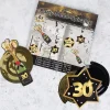 Party-Deko-Spiralen zum 30. Geburtstag - Star