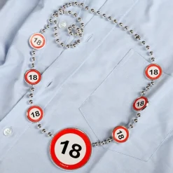 Partykette Verkehrszeichen 18