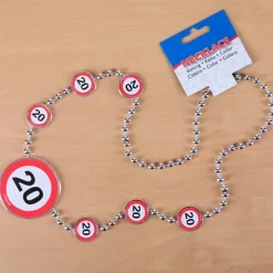 Partykette Verkehrszeichen 20