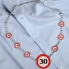 Partykette Verkehrszeichen 30