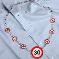 Partykette Verkehrszeichen 30