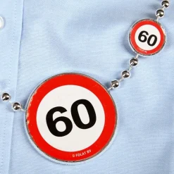 Partykette Verkehrszeichen 60