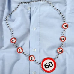 Partykette Verkehrszeichen 60