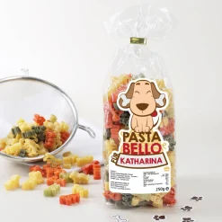 Pasta Bello - Nudeln in Hundeform mit Ihrem Wunschnamen