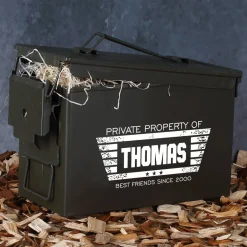 Persönlich bedruckte Munitionsbox - Private Property of ...