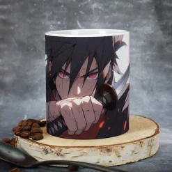 Persönliche Anime-Tasse mit Lieblingsfigur und Wunschname