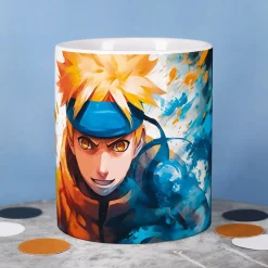 Persönliche Anime-Tasse mit Lieblingsfigur und Wunschname