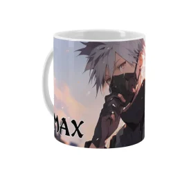 Persönliche Anime-Tasse mit Lieblingsfigur und Wunschname