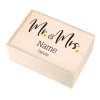 Persönliche Erinnerungsbox zur Hochzeit - Mr und Mrs