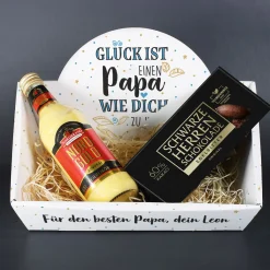Persönlicher Geschenkkorb für den besten Papa - mit verschiedenen Füllungen