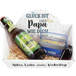 Persönlicher Geschenkkorb für den besten Papa - mit verschiedenen Füllungen