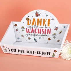 Persönlicher Geschenkkorb für Erzieher oder Lehrer