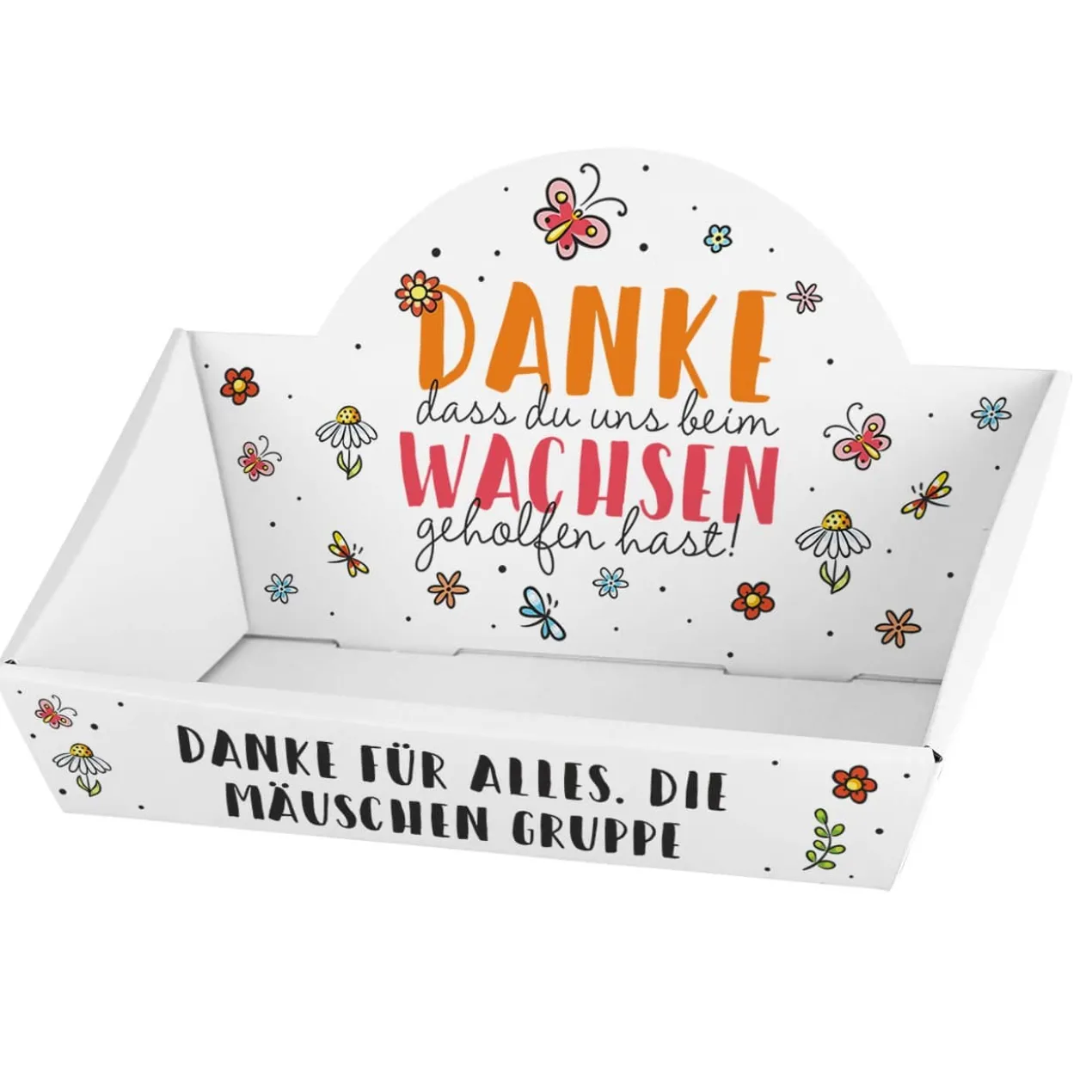 Persönlicher Geschenkkorb für Erzieher oder Lehrer