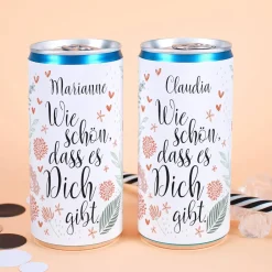 Persönliche Seccodose - Wie schön dass es dich gibt