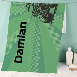 Persönliches Handtuch mit Extremsport - Motiven in 5 verschiedenen Farben