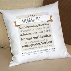 persönliches Kissen - Du bist etwas Besonderes, weil...
