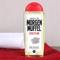 Persönliches Morgenmuffel Duschgel - die Starthilfe in den Tag