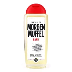 Persönliches Morgenmuffel Duschgel - die Starthilfe in den Tag