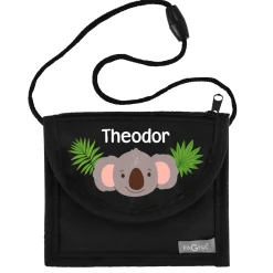 Personalisierbarer Koala Brustbeutel mit Name | Geschenk für Jungen | Farbauswahl
