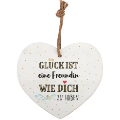 Personalisierbares Holzherz – Geschenk mit Wunschtext für besondere Menschen