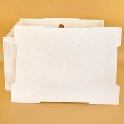 Personalisierbare Spielzeugkiste aus Holz mit Deckel | clipfritz® Aufbewahrungsbox stapelbar