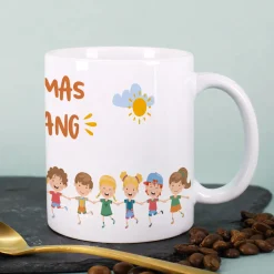 Personalisierbare Tasse für Familien, Erzieher & Lieblingsmenschen mit bis zu 10 Kindern | Gang
