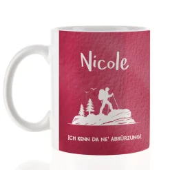 Personalisierbare Tasse mit Name & Text | Hobby-Motive