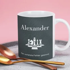 Personalisierbare Tasse mit Name & Text | Hobby-Motive