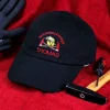 Personalisierte Basecap mit Wunschnamen, schwarz