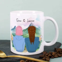 Personalisierte Beste Freundinnen Tasse als einzigartiges Geschenk