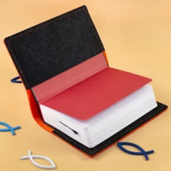 Personalisierte Buchhülle für Gotteslob & Gesangbuch mit Kreuz und Name | Geschenk für Mädchen und Frauen