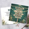 Personalisierte Einladungskarte zum Geburtstag mit Wegweiser & Umschlag | beidseitig gestaltbar