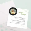 Personalisierte Einladungskarte zum Geburtstag mit Schallplatten-Motiv, Wunschtext, Foto & Farbauswahl