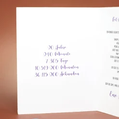 Personalisierte Einladungskarte zum 20. Geburtstag mit Foto & Konfetti-Zahl | Klappkarte mit Umschlag