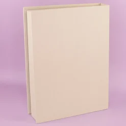 Personalisierte Erinnerungsbox Happy Days | Handgearbeitet Fotobox in Buchform für Hochzeit & Familie