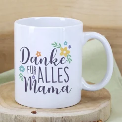 Personalisierte Fototasse für Mama zum Muttertag | Danke für alles Mama