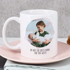 Personalisierte Fototasse für Mama zum Muttertag | Alles Liebe Mama