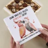 Personalisierte Lindt Pralinen 'Ohne dich ist alles Kaka du süße!'| Geschenk zum Valentinstag