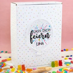 Personalisierter Acryl Deko Ballon zum Geburtstag | Geburtstagsgeschenk mit Name