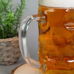 Personalisierter Bierseidel für Bierkenner mit Name | Bierkrug & Schnapsglas in 3 Größen
