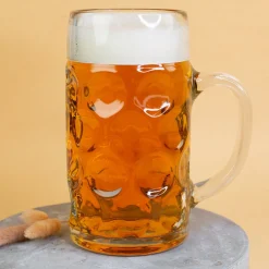 Personalisierter Bierseidel für Bierkenner mit Name | Bierkrug & Schnapsglas in 3 Größen