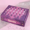 Personalisierter DIY Ramadankalender zum selbst Befüllen bedruckt mit Laternen und Mondphasen
