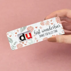Personalisierter duplo Riegel 'Du bist wunderbar' | Schokoriegel als kleines Geschenk