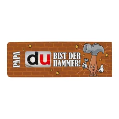 Personalisierter duplo Riegel als Geschenk für Männer | Schokoriegel mit Name zu Vatertag