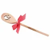 Personalisierter Kochlöffel mit Gravur personalisiert | Holz Löffel mit Kochmütze Motiv als Geschenk