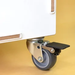 Personalisierte Rollbox aus Holz - Tierfreunde auf Safari - von clipfritz | Spielzeugkiste mit Name