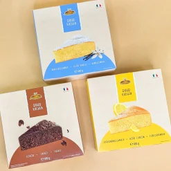 Personalisierter Osterkuchen mit Name in Geschenkbox - Frohe Ostern | Zitrone, Vanille oder Schoko