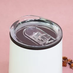 Personalisierter Thermobecher 'Tea Time' mit Name in 2 Farben | Geschenk für Frauen & Teeliebhaber