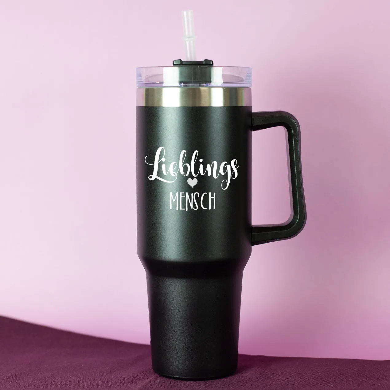 Personalisierter XXL Thermobecher für deinen Liebling | 1,2 Liter Thermo Cup